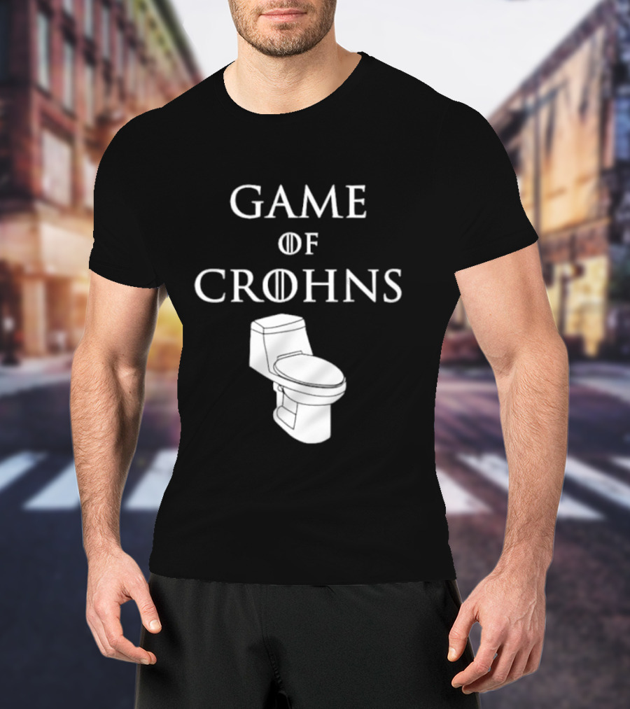 Game Of Crohns Toilet Throne T-Shirt
