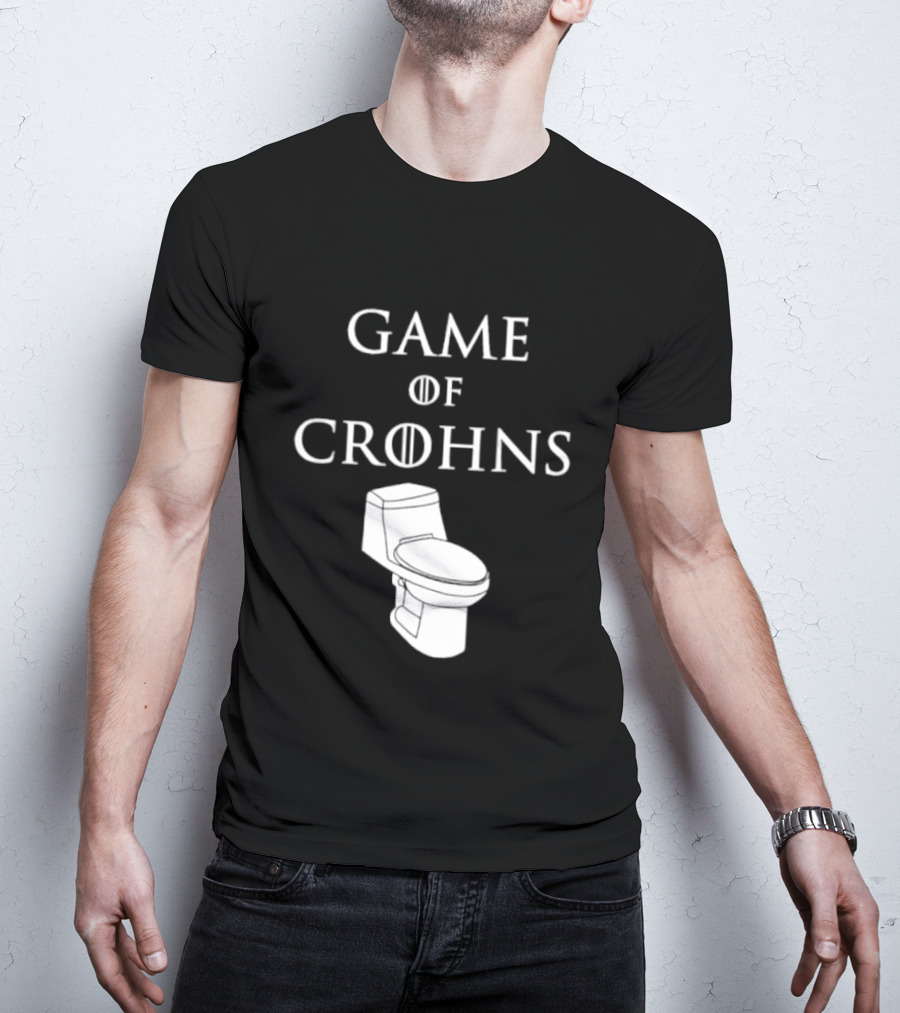 Game Of Crohns Toilet Throne T-Shirt