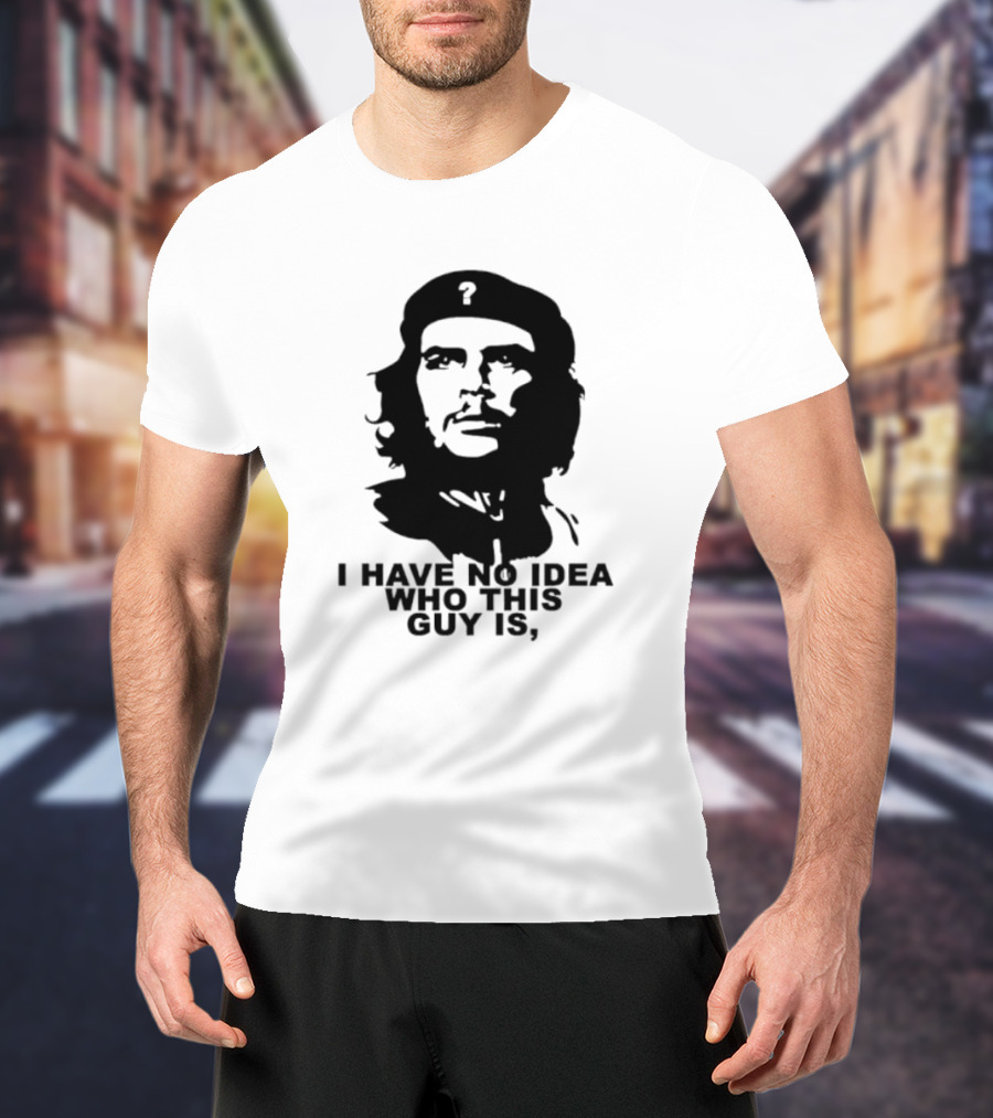 I Have No Idea Who This Guy Is Mysterious Icon Question Mark Hat T-Shirt