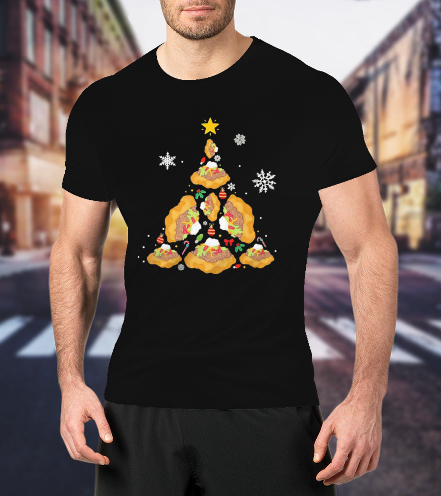 Oh Taco Christmas Tree Festive Holiday Taco Christmas Tree T-Shirt
