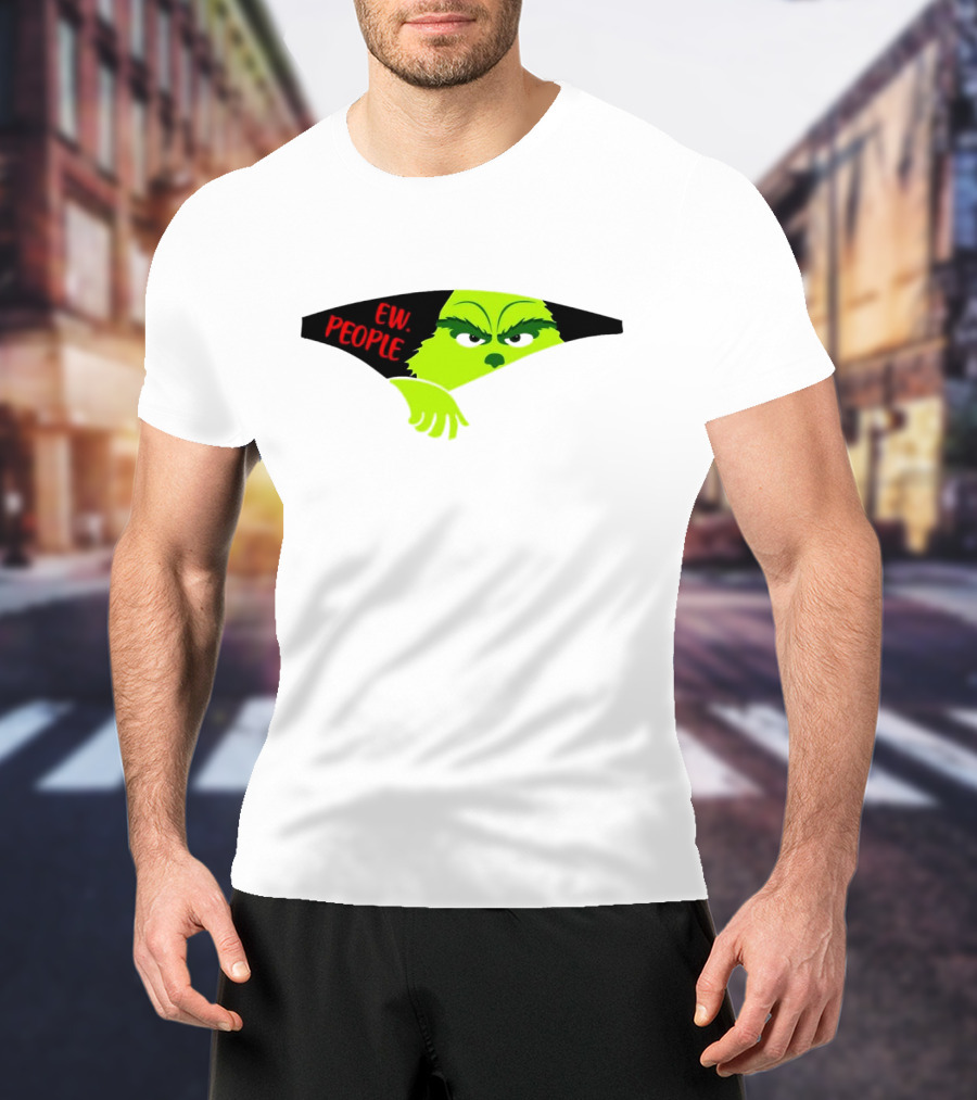 Grich EW People Christmas Green Character T-Shirt