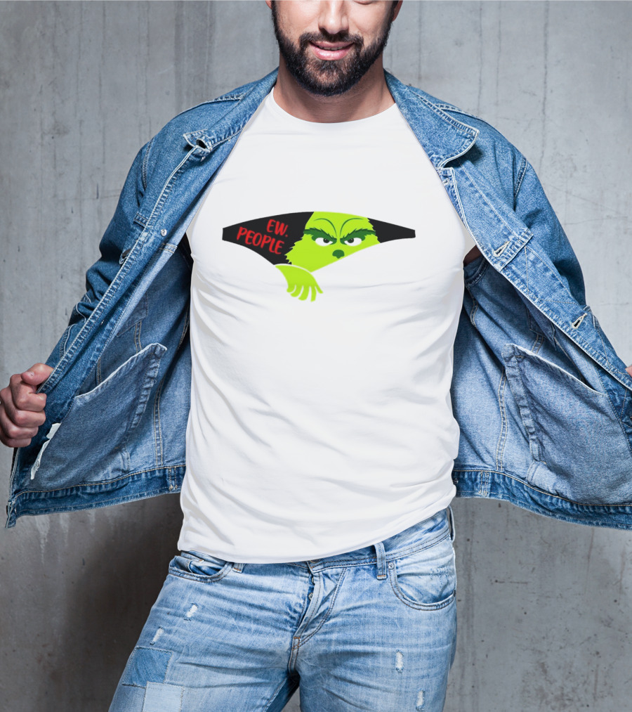 Grich EW People Christmas Green Character T-Shirt