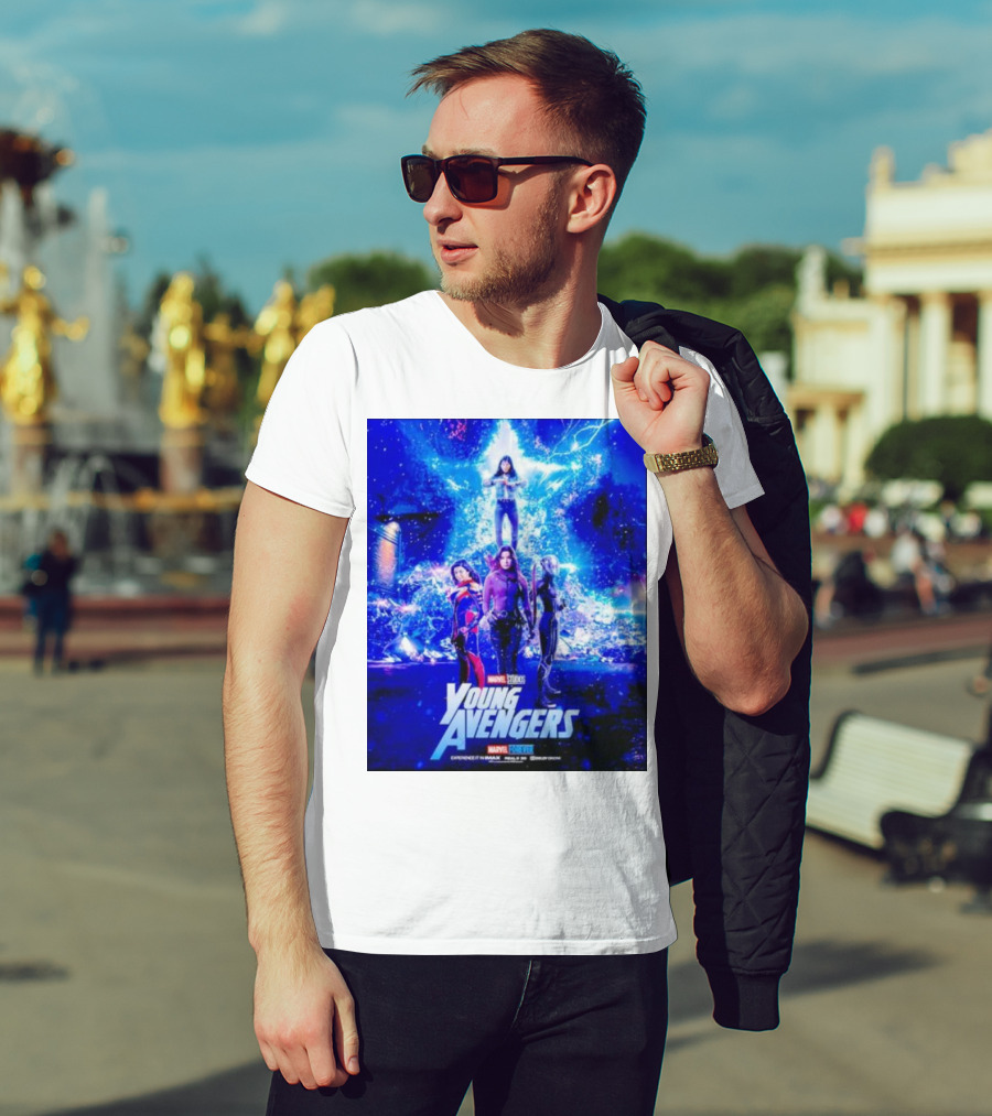 Marvel Studios Young Avengers Assemble Experience IMAX Coming Soon T-Shirt