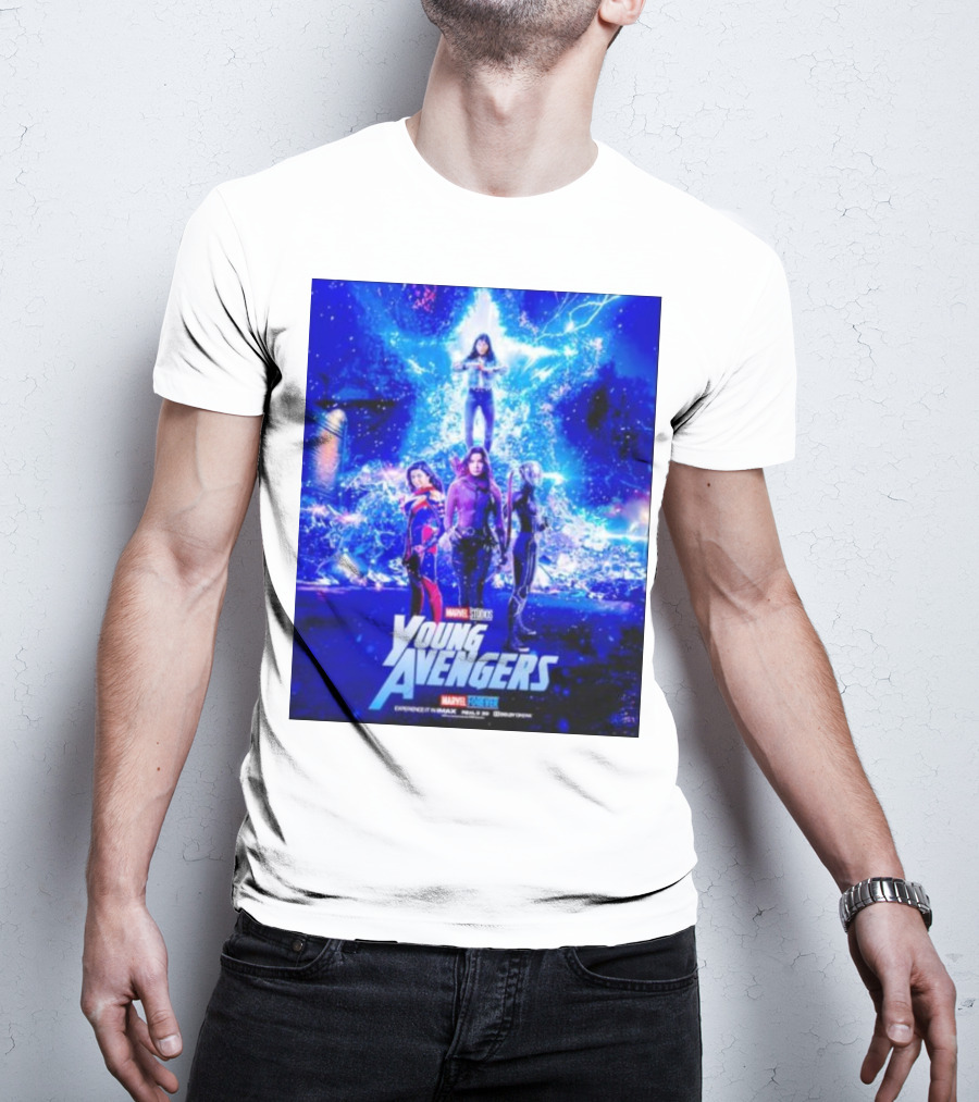 Marvel Studios Young Avengers Assemble Experience IMAX Coming Soon T-Shirt