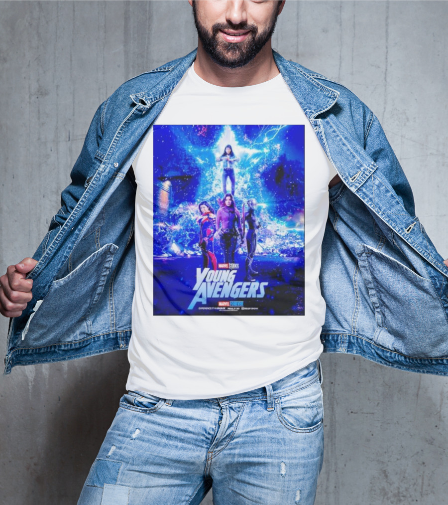 Marvel Studios Young Avengers Assemble Experience IMAX Coming Soon T-Shirt