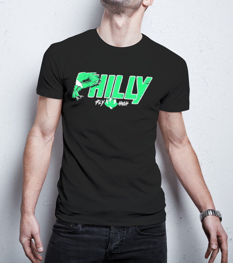 Philly Fly High Football Eagle T-Shirt