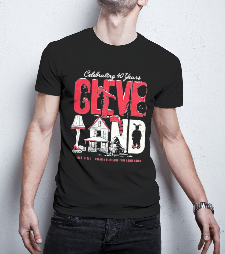 Celebrating 40 Years Cleveland Greater Cleveland Film Commission T-Shirt