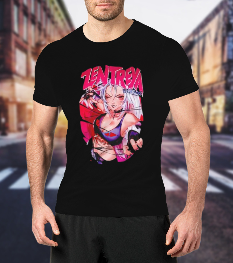 Zentreya Anime Character Halloween Wolf Treya T-Shirt