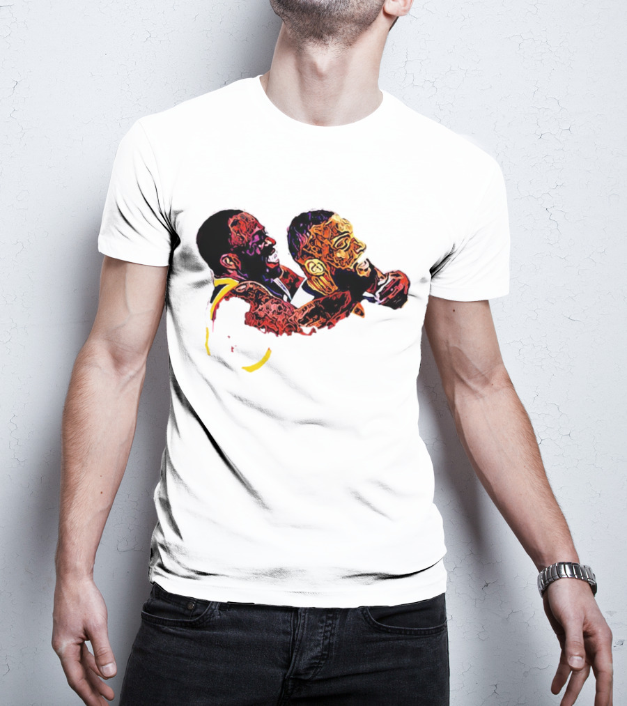 Rudy Gobert Draymond Green Headlock T-Shirt