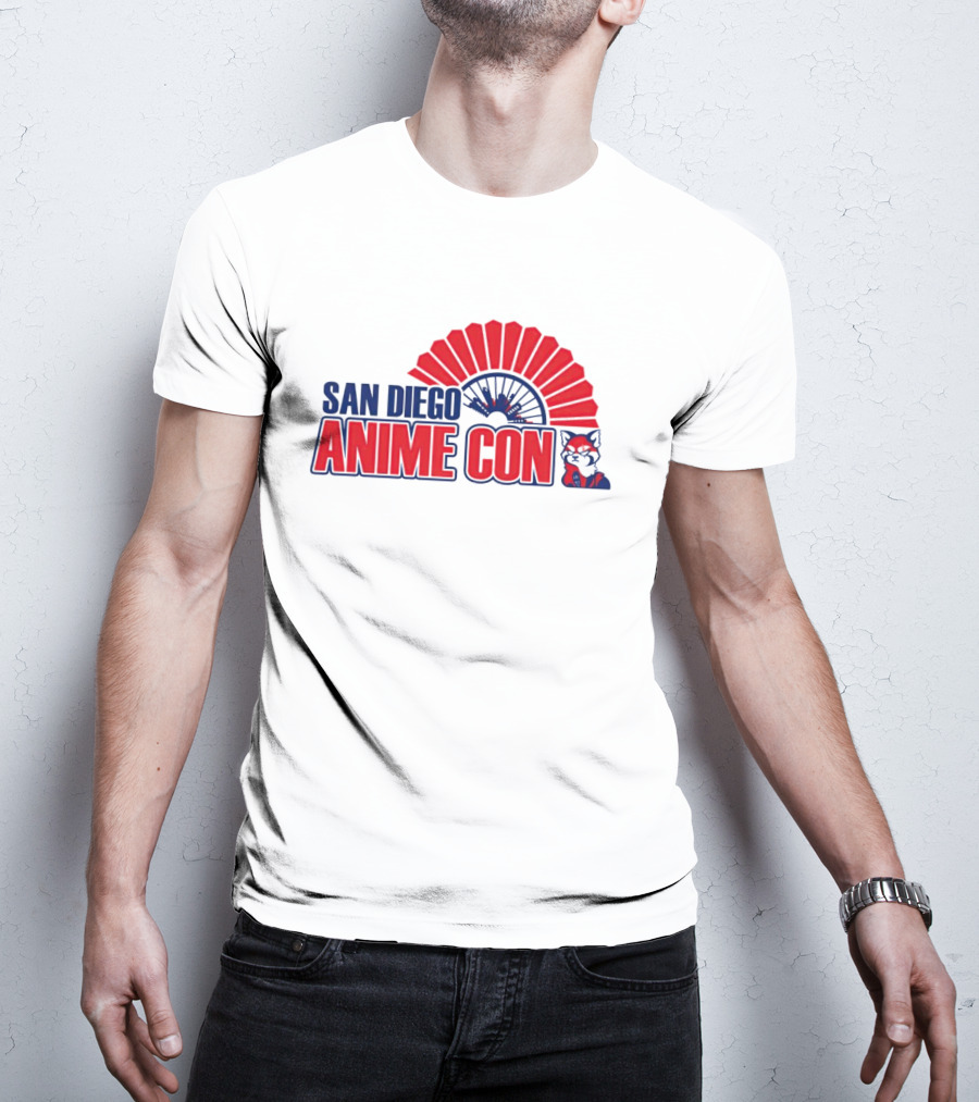 San Diego Anime Con Fan And Character T-Shirt