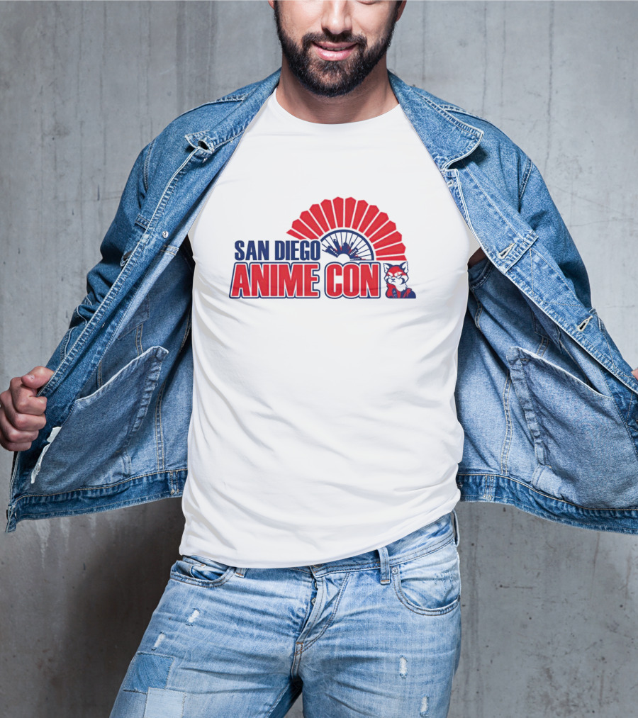 San Diego Anime Con Fan And Character T-Shirt