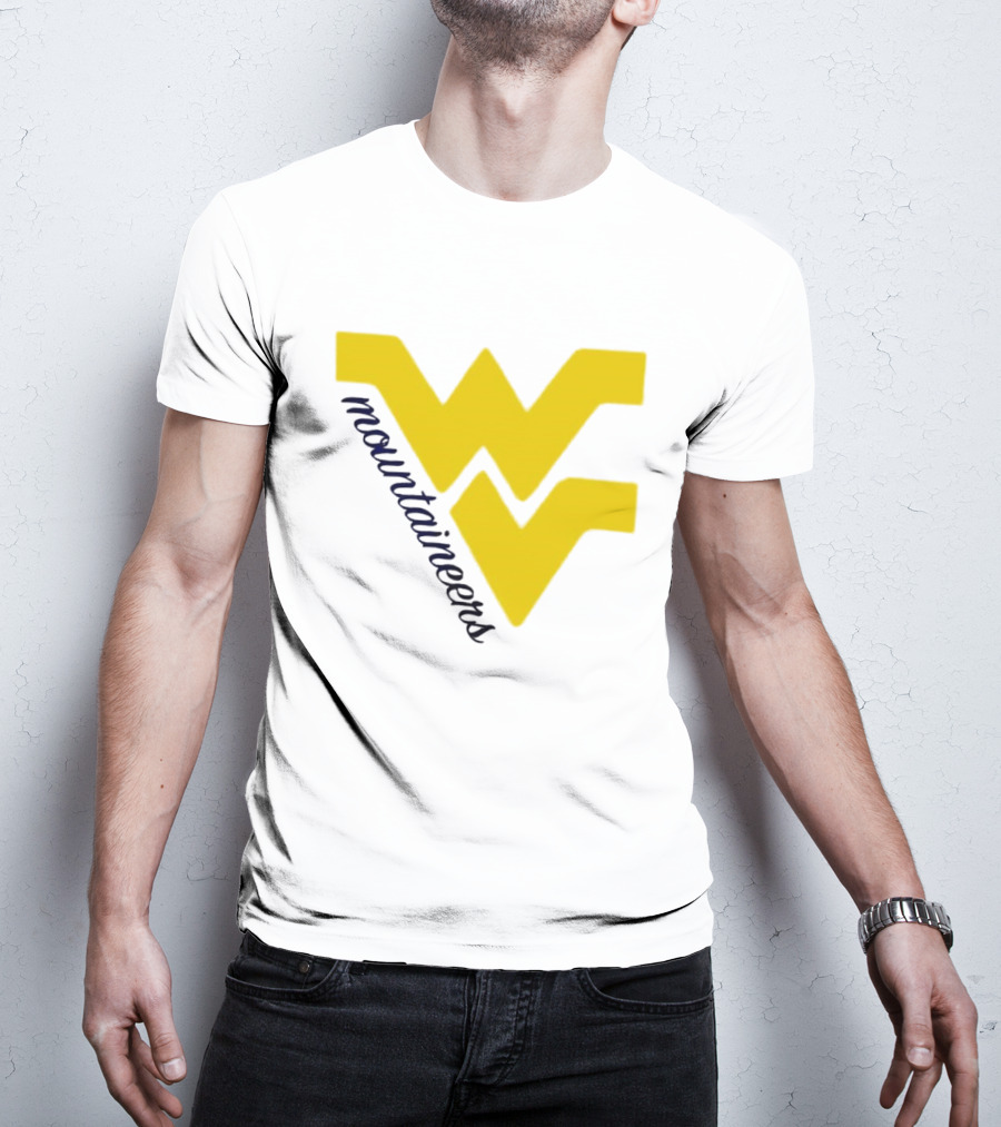 WVU Mountaineers Yellow WV T-Shirt