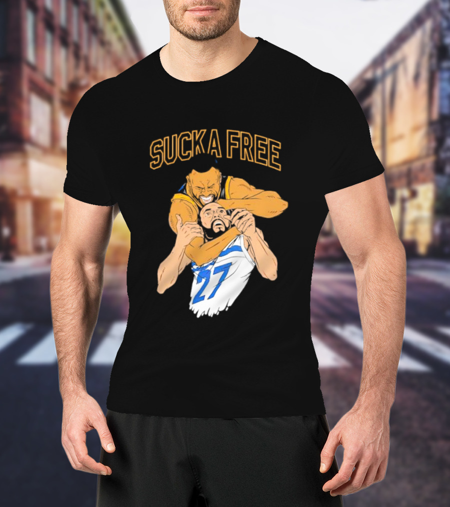 SUCKA FREE Dray Physical Play Basketball Meme T-Shirt