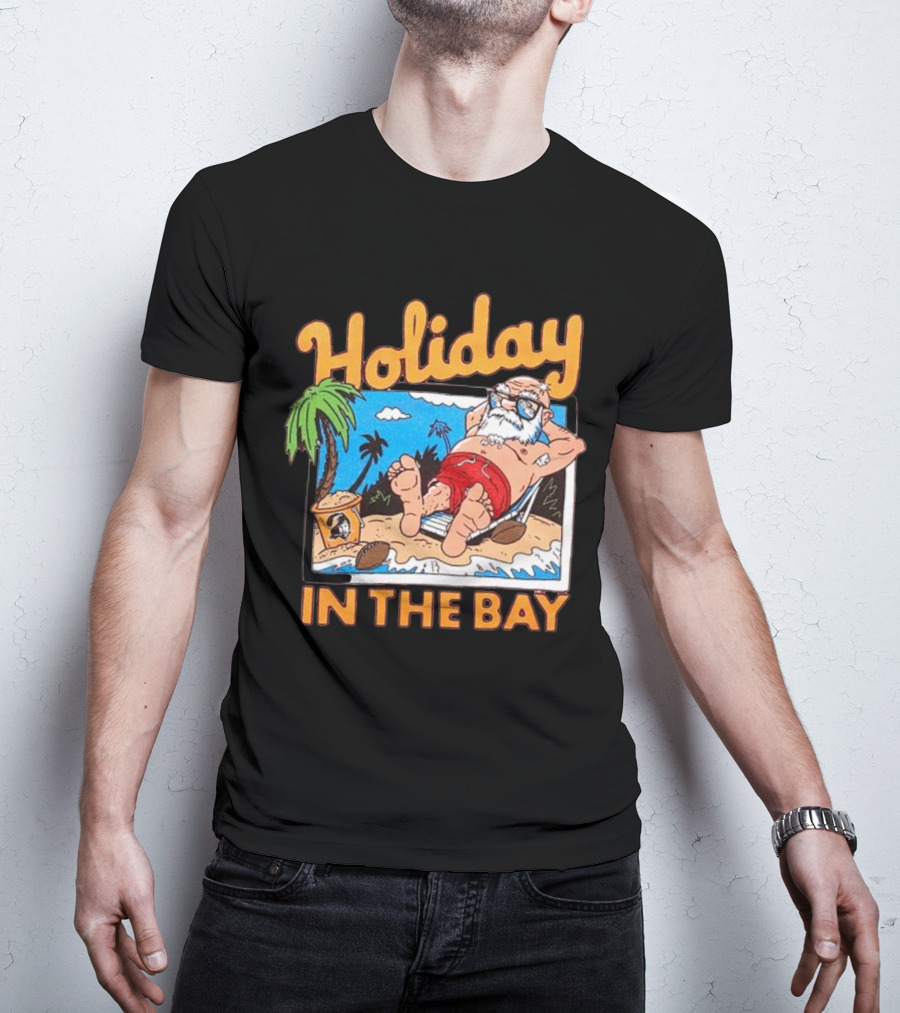 Holiday In The Bay Tampa Bay Buccaneers Christmas T-Shirt