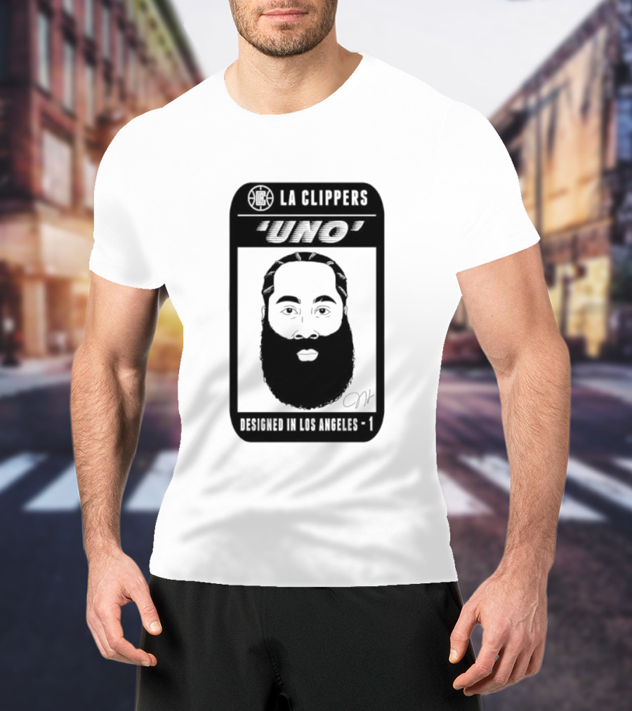 LA Clippers 'UNO' Designed In Los Angeles T-Shirt