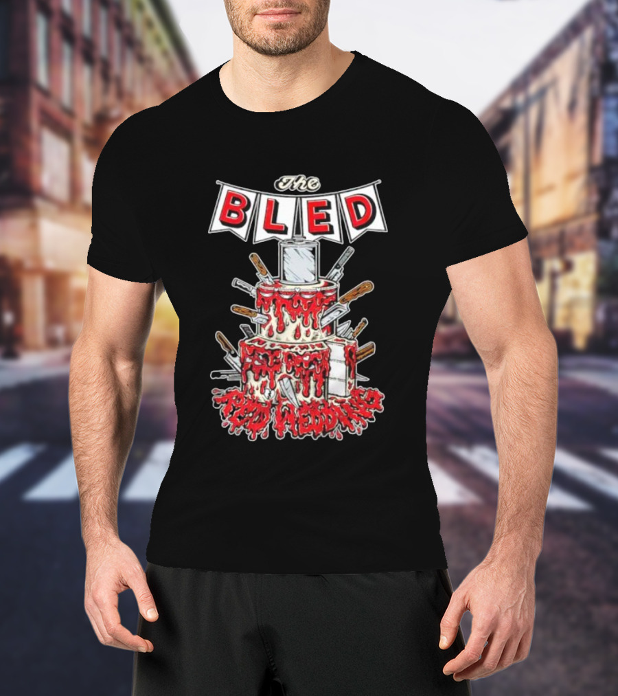 The Bled Red Wedding Bloody Knife Cake T-Shirt