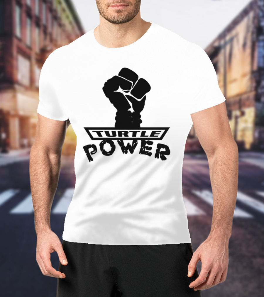 Turtle Power Fist Revolution Bold Iconic T-Shirt