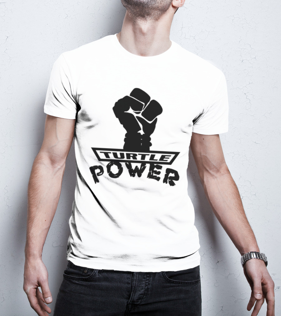 Turtle Power Fist Revolution Bold Iconic T-Shirt