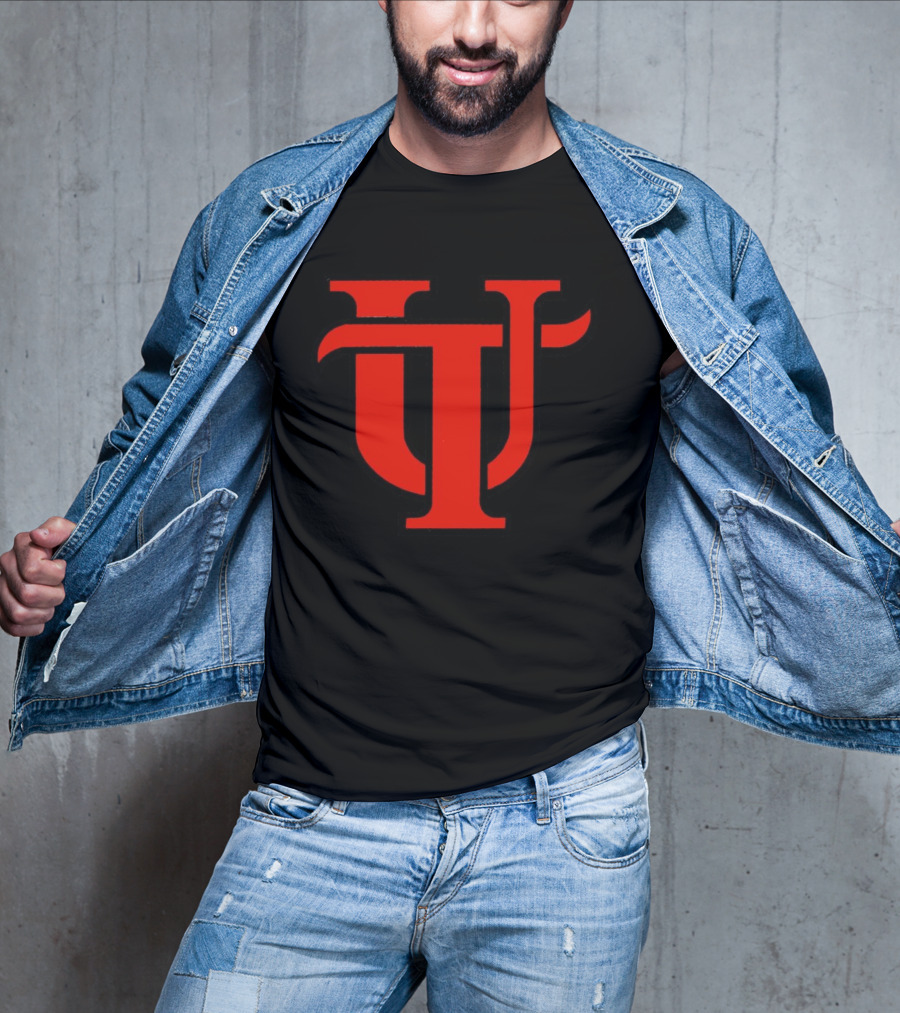 University Of Tampa UT Red Text T-Shirt