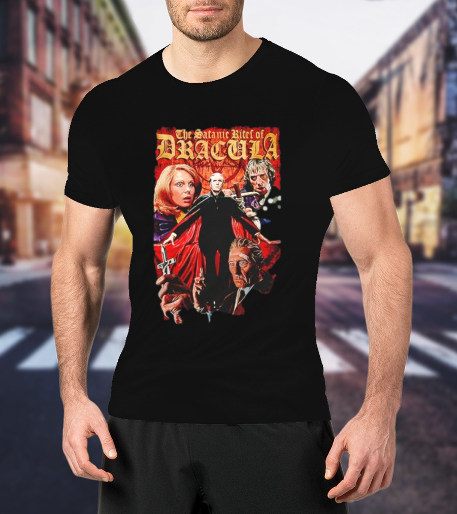 The Satanic Rites Of Dracula Vintage Movie T-Shirt