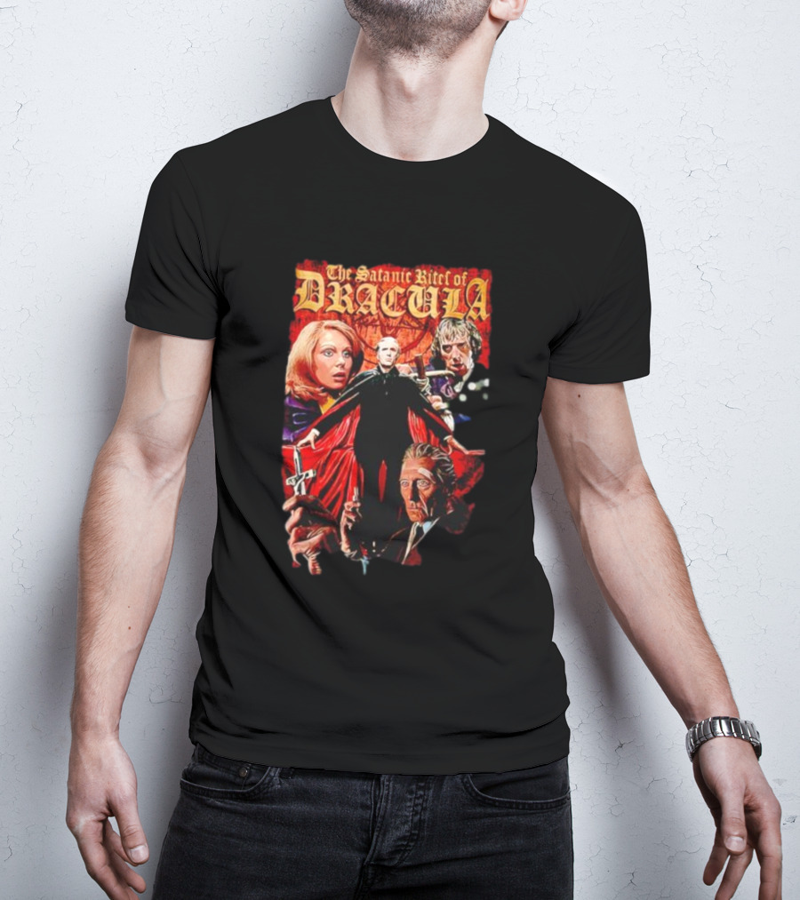 The Satanic Rites Of Dracula Vintage Movie T-Shirt