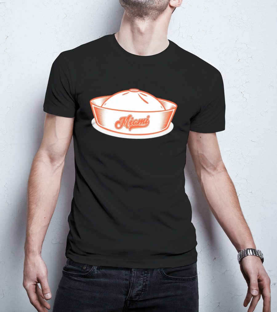 Miami Sailor Hat T-Shirt