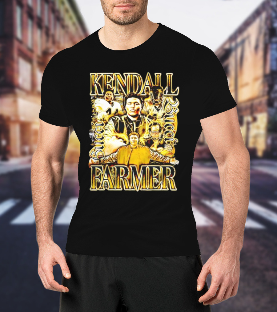 Kendall Buccii Farmer Appalachian Football Star T-Shirt
