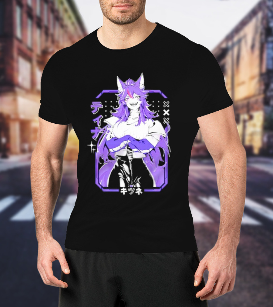 LittleMissTina Fox Girl T-Shirt