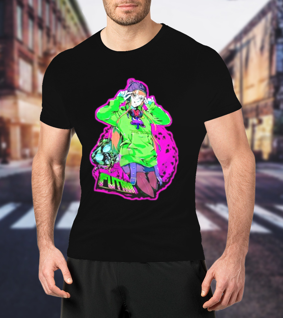 Persona 5 Futaba Sakura Neon Style T-Shirt