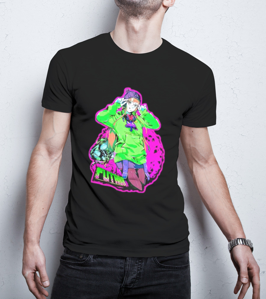Persona 5 Futaba Sakura Neon Style T-Shirt