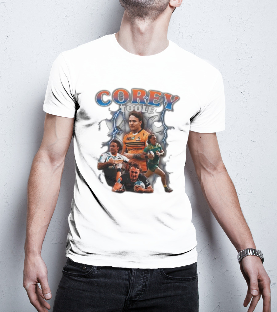 Corey Toole Rugby Lightning Vintage T-Shirt