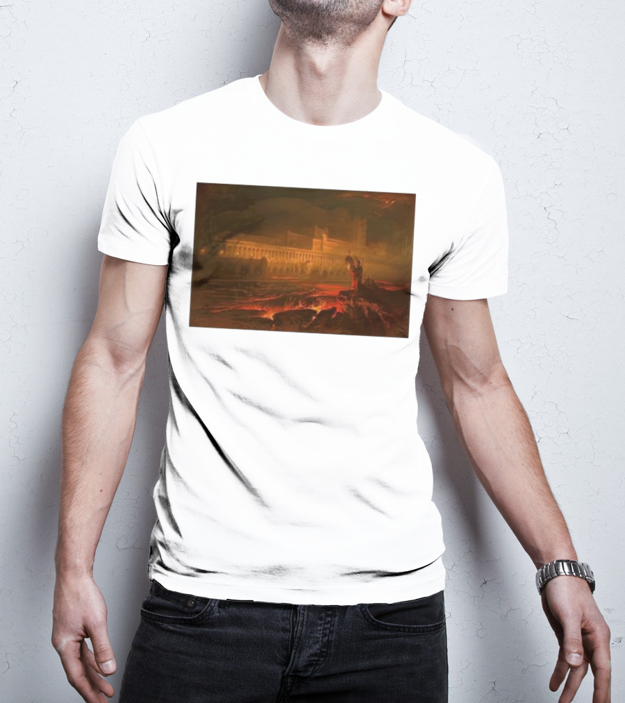 Birmingham John Martin Pandemonium Painting T-Shirt