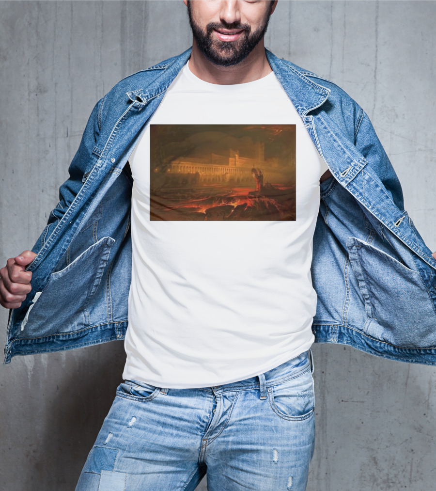 Birmingham John Martin Pandemonium Painting T-Shirt
