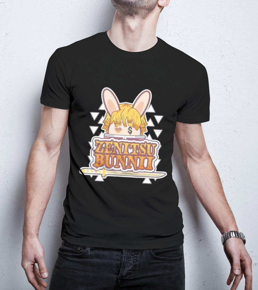 Zenitsu Bunnii Bunnii Gang Samurai Sword T-Shirt