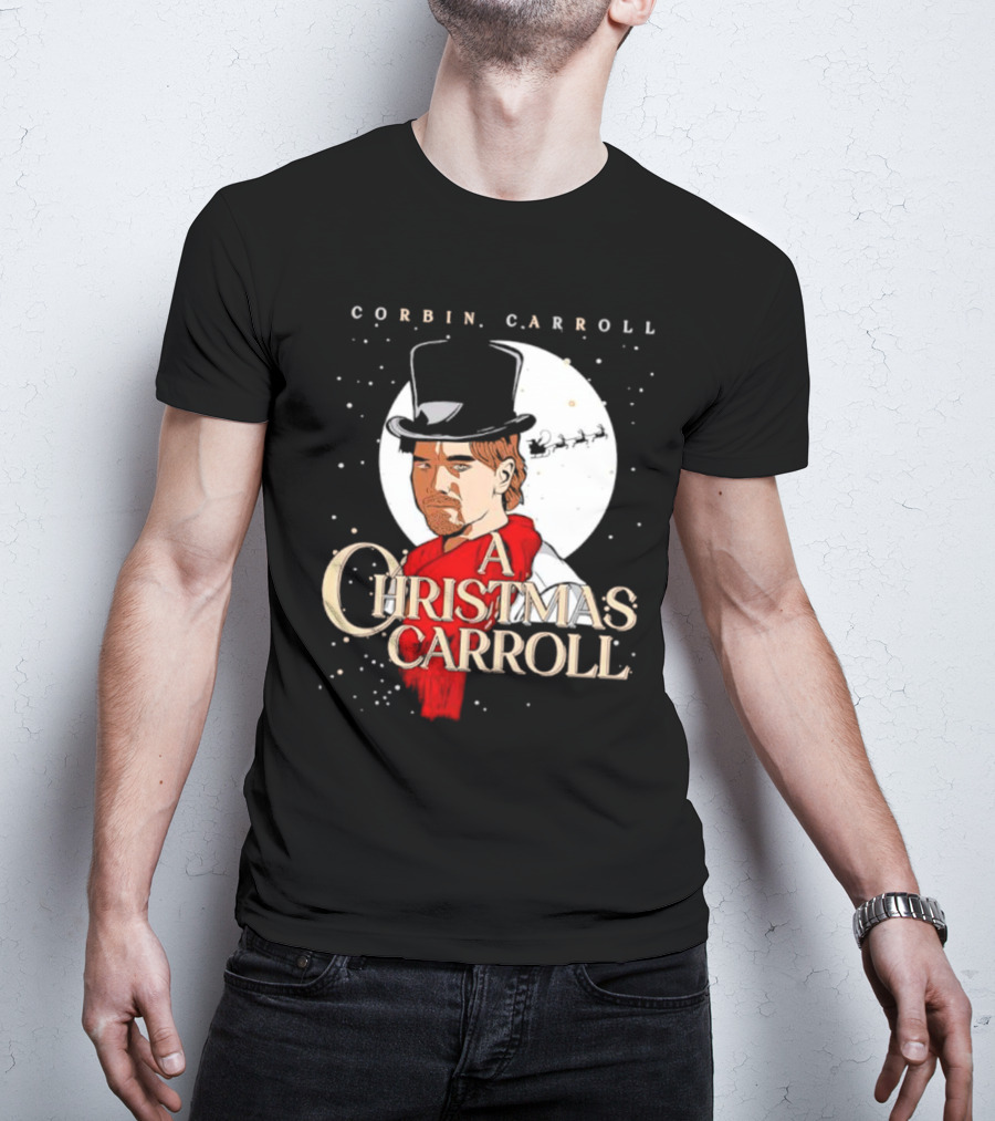 Corbin Carroll A Christmas Carroll Magic Winter Scene T-Shirt