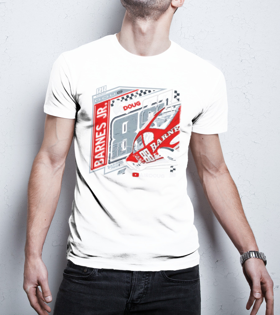 Barnes Jr 88 Doug AirDoug Racing Car T-Shirt