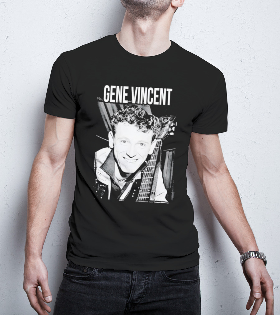 Gene Vincent Guitar T-Shirt