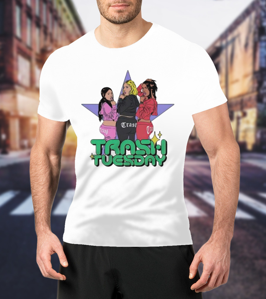 Trash Tuesday Star Trio T-Shirt
