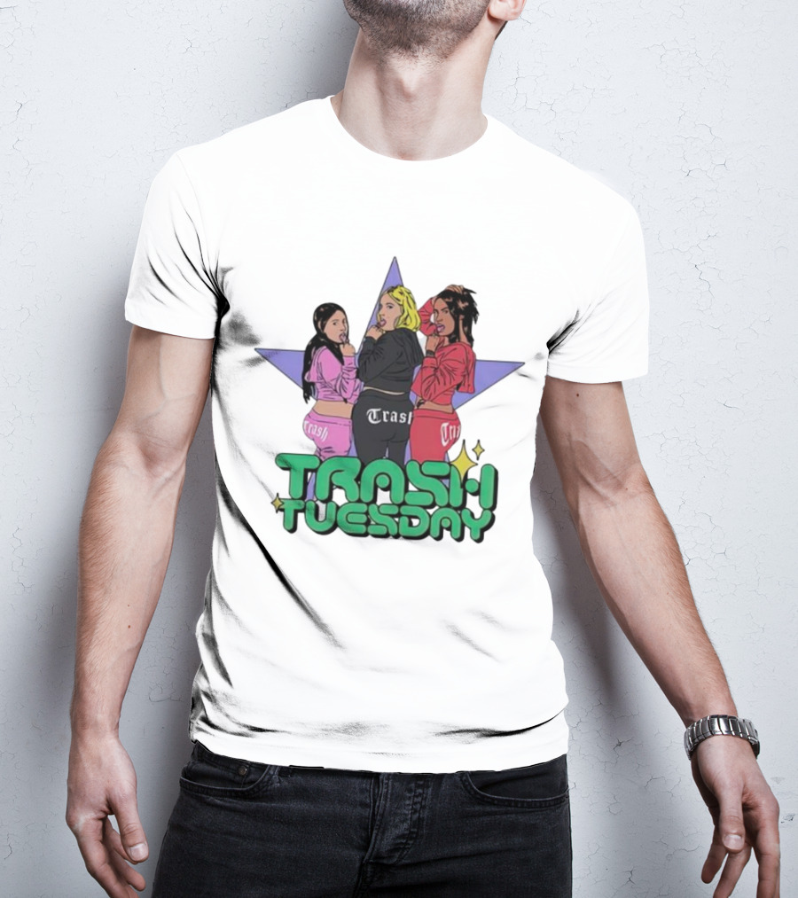 Trash Tuesday Star Trio T-Shirt
