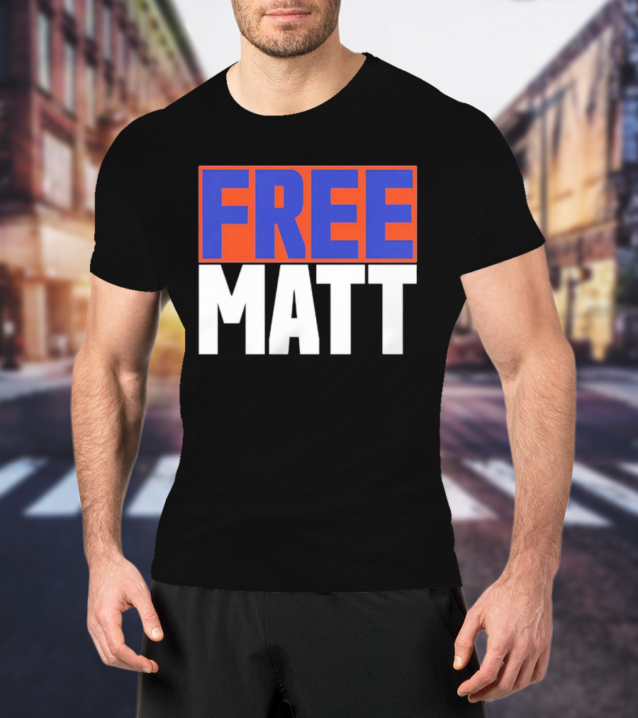 Free Matt FC Cincinnati Soccer Fan Support T-Shirt
