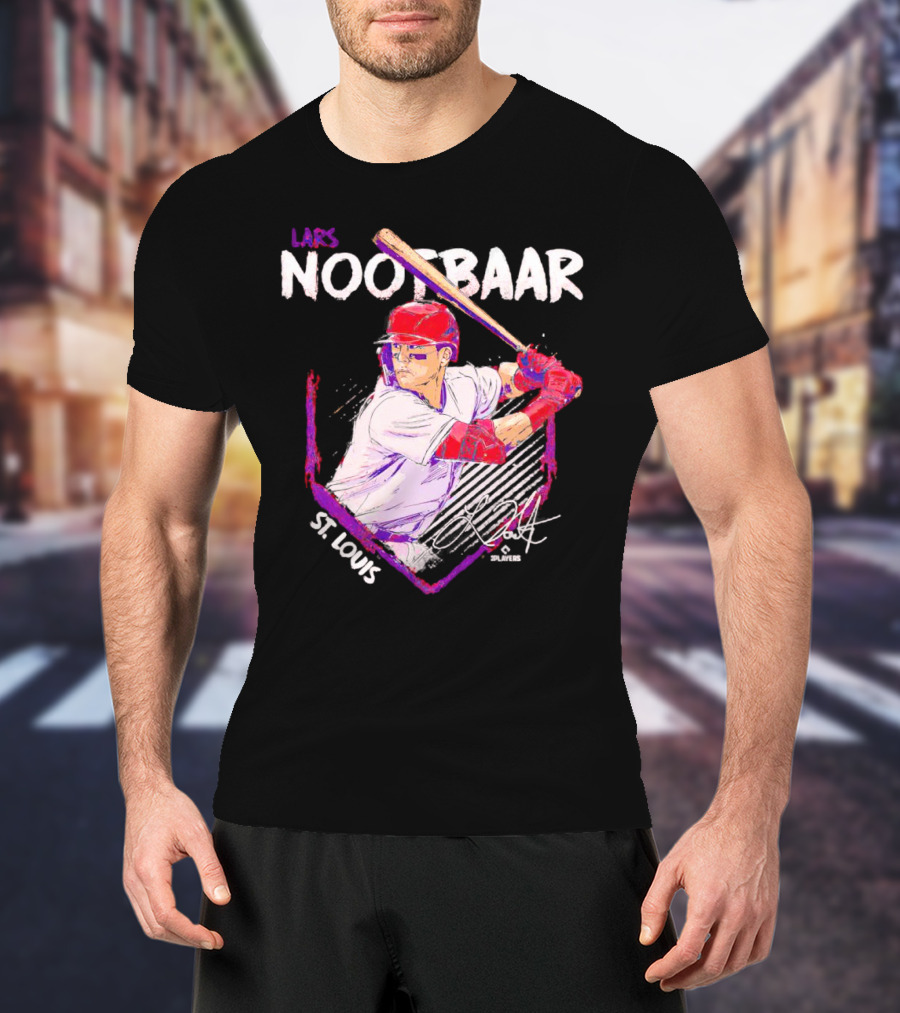 Lars Nootbaar St. Louis Baseball Players Signature T-Shirt