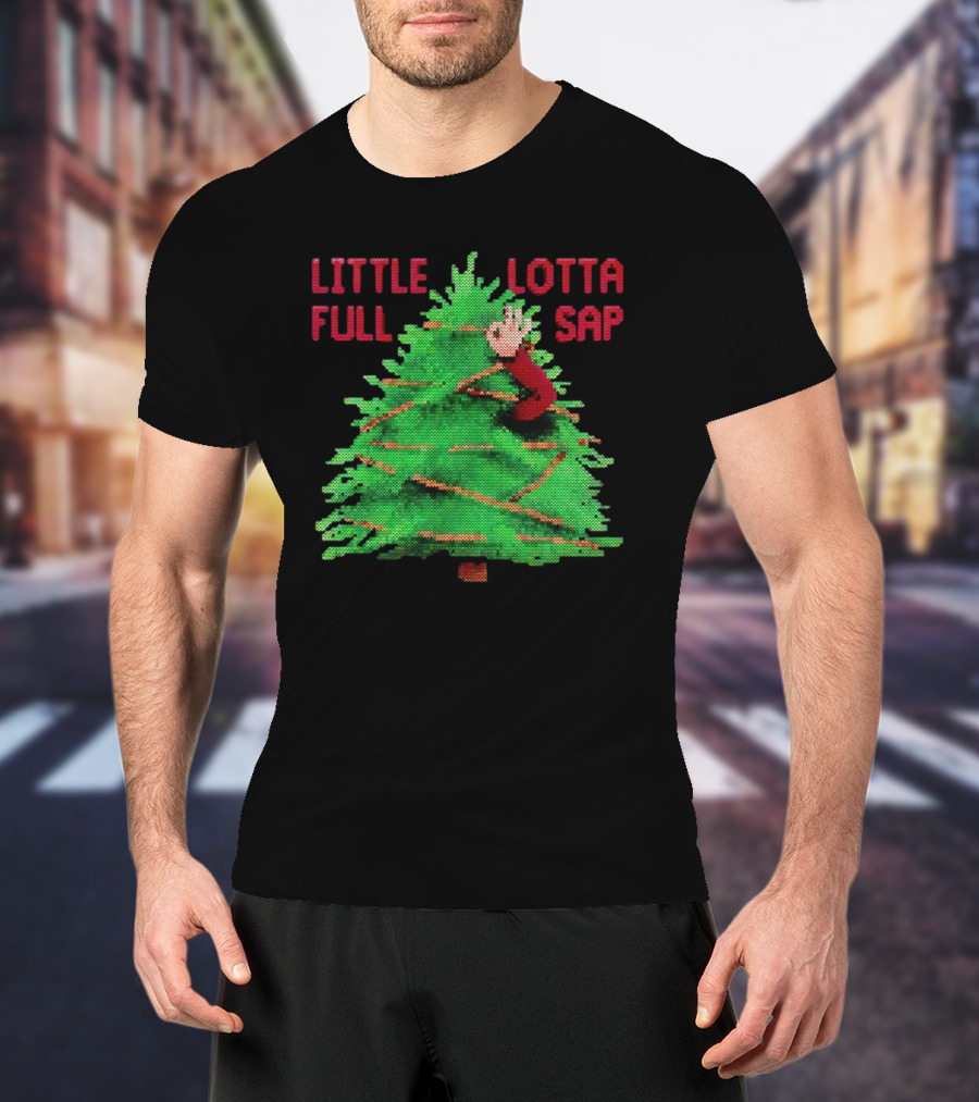 National Lampoon’s Christmas Vacation Little Full Lotta Sap Tree Scene T-Shirt
