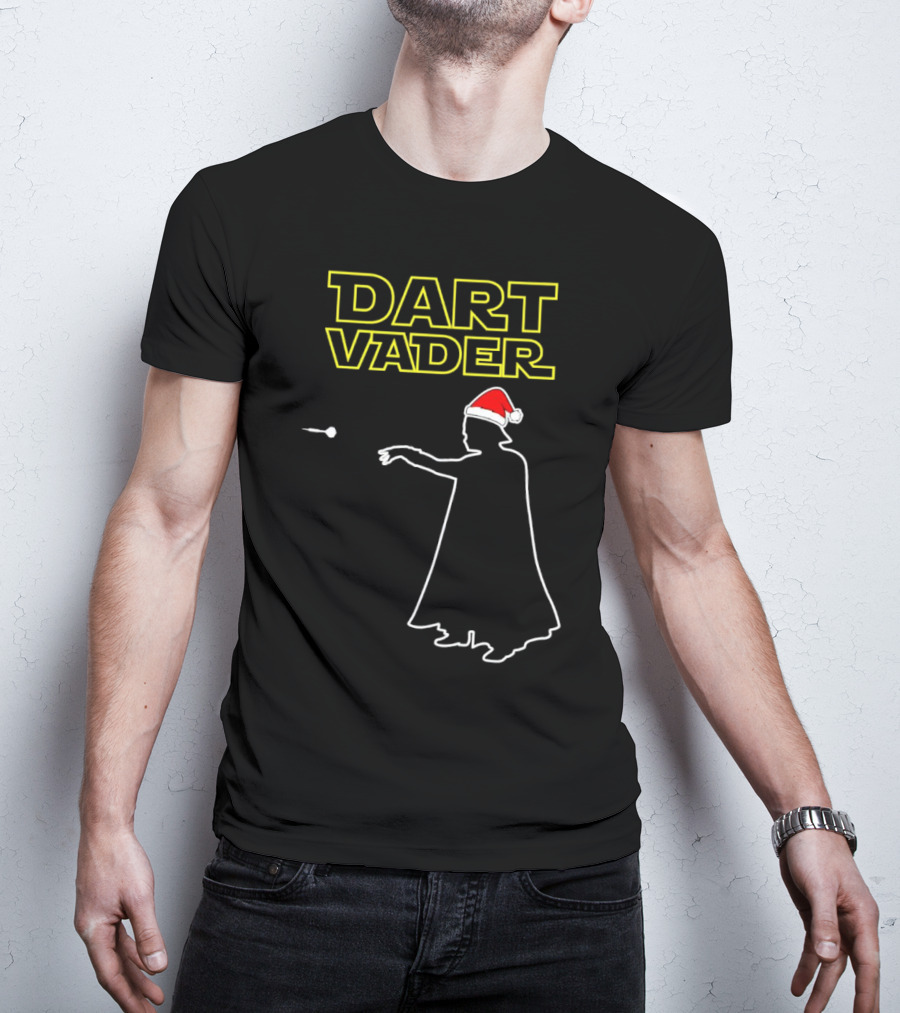 Dart Vader Christmas Santa Hat T-Shirt