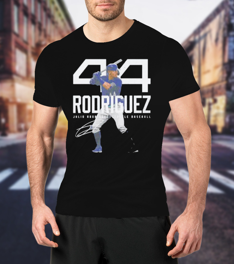 44 Rodriguez Julio Rodriguez Seattle Baseball T-Shirt