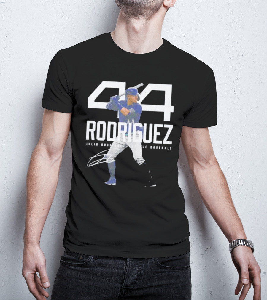 44 Rodriguez Julio Rodriguez Seattle Baseball T-Shirt