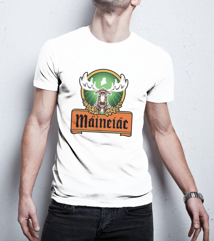 Jagermeister Maineiac Moose Maine T-Shirt