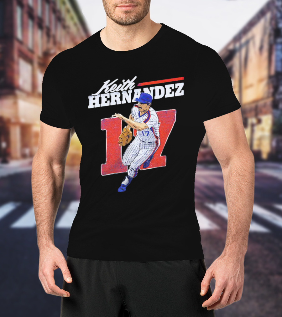 Keith Hernandez 17 New York Mets Baseball Legend T-Shirt
