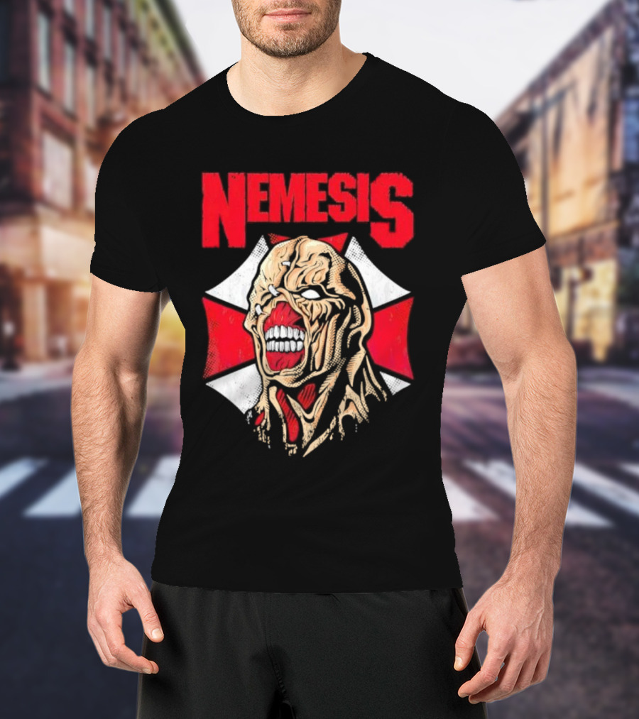 Nemesis Umbrella Biohazard Creature T-Shirt