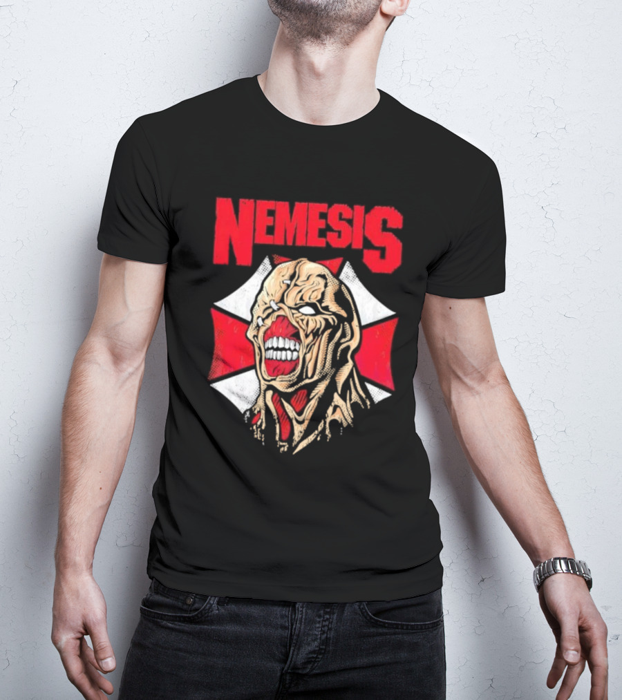 Nemesis Umbrella Biohazard Creature T-Shirt