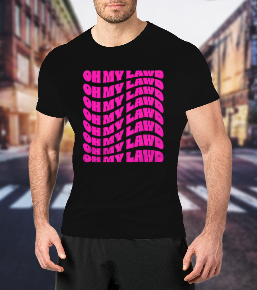 Oh My Lawd Repeated T-Shirt